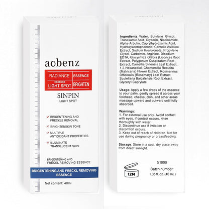 Aobenz dark spot remover serum